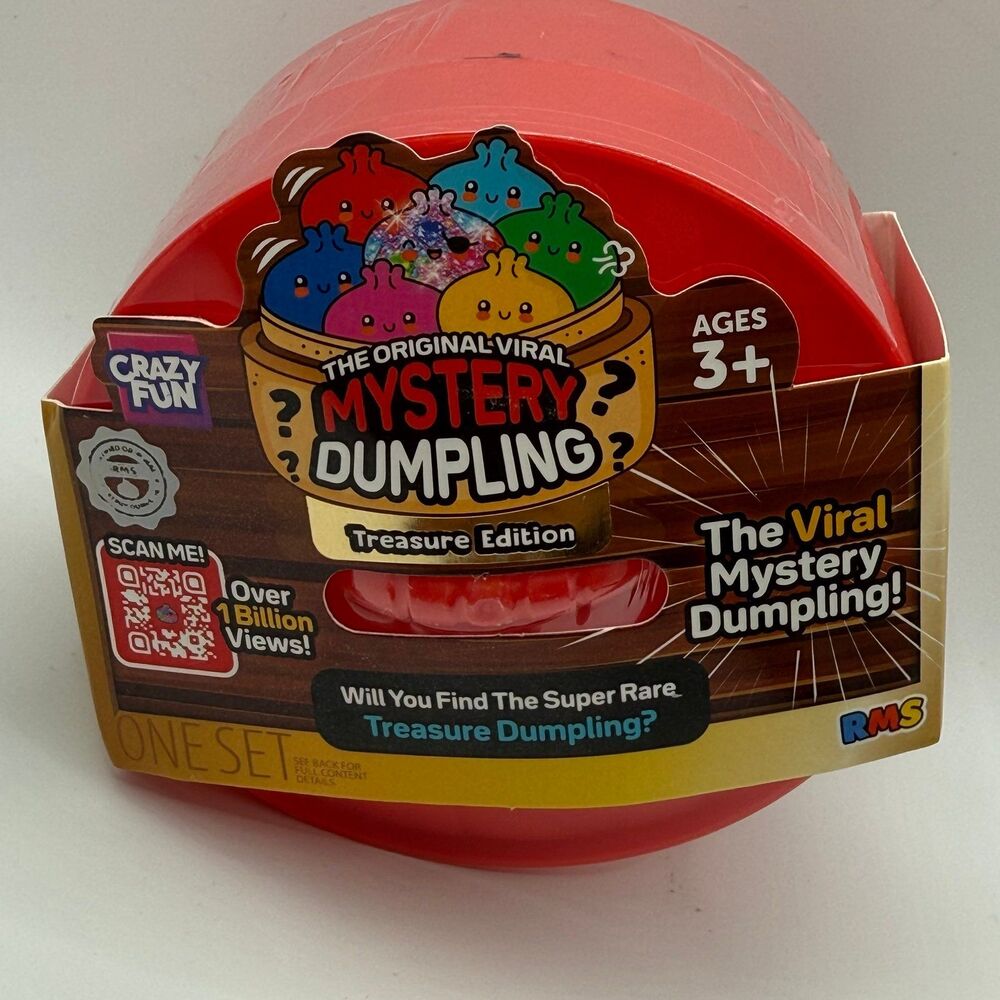 RMS - Crazy Fun The Original Mystery Dumpling: Treasure Edition *Brand New*